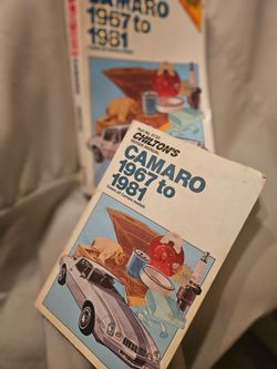 Chilton's 1967 to 1981  Camaro Repair Books