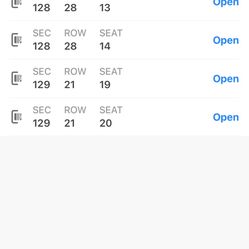 2 Astros Game Tickets For Friday 