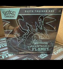 Pokémon ETB – Mega Evolution Phantasmal Flames
