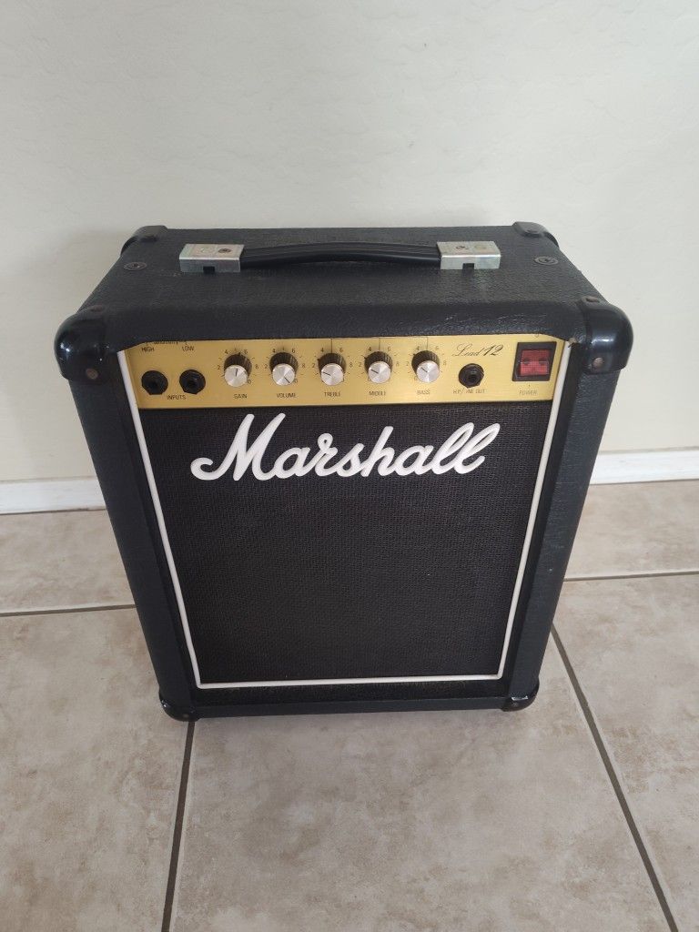Vintage Marshall Guitar Amplifier 