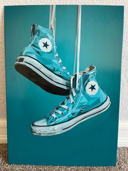 Picture - Turquoise Converse Displate Picture