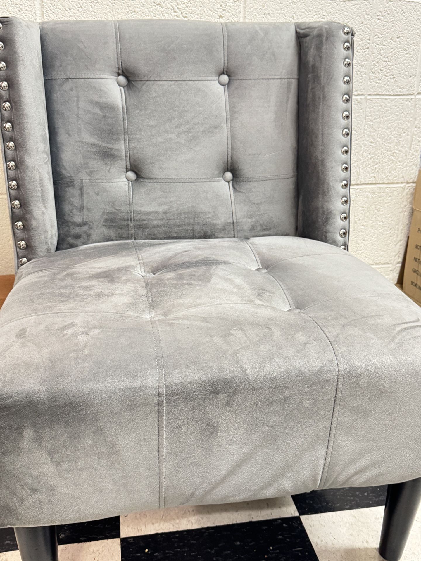 Velvet Club Chair