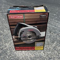 Craftsman 13-Amp 7-1/4-in Corded Circular Saw! New open box. 