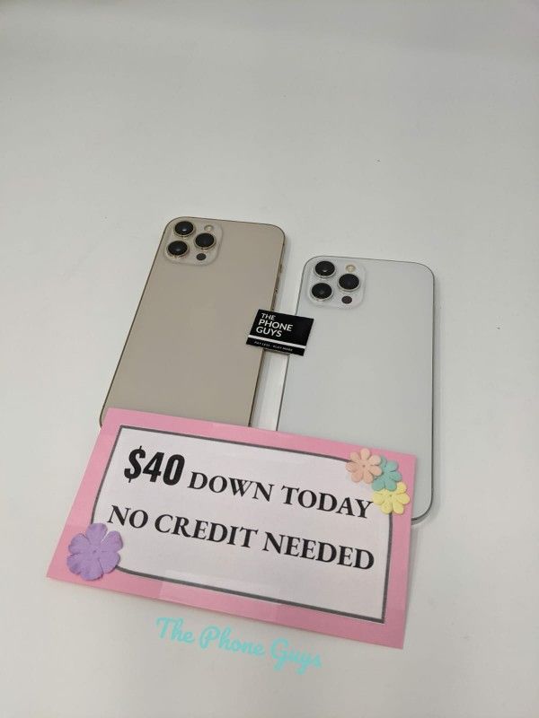 Apple IPhone 12 Pro Max 5G T mobile MetroPCS $40 Down Today