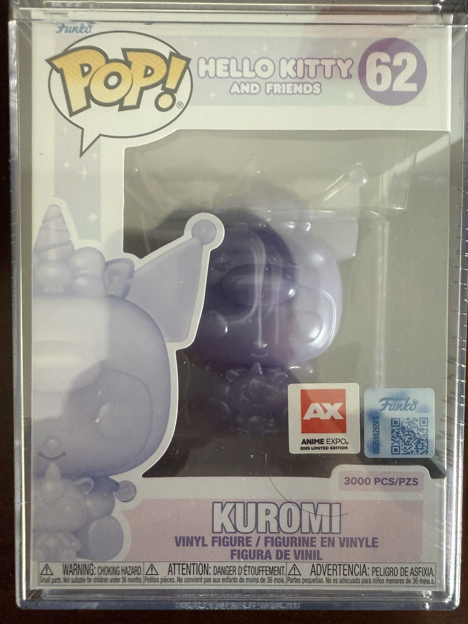 Funko Pop! Anime Expo 2025 SHARED Purple Translucent Kuromi
