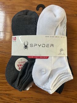 Spyder Men's Low Cut Socks 10 Pack