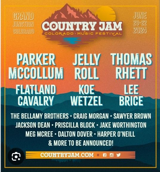Country Jam 3 Day GA Passes