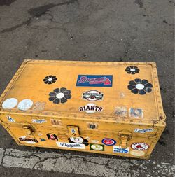 aluminum storage trunk