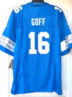 XL - LIONS #16 JARED GOFF JERSEY