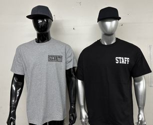 Security & Staff T-shirts And Custom Orders