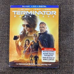 Terminator Dark Fate Blu Ray