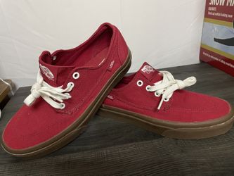 VANS AUTHENTIC SHOES, RED GUM
