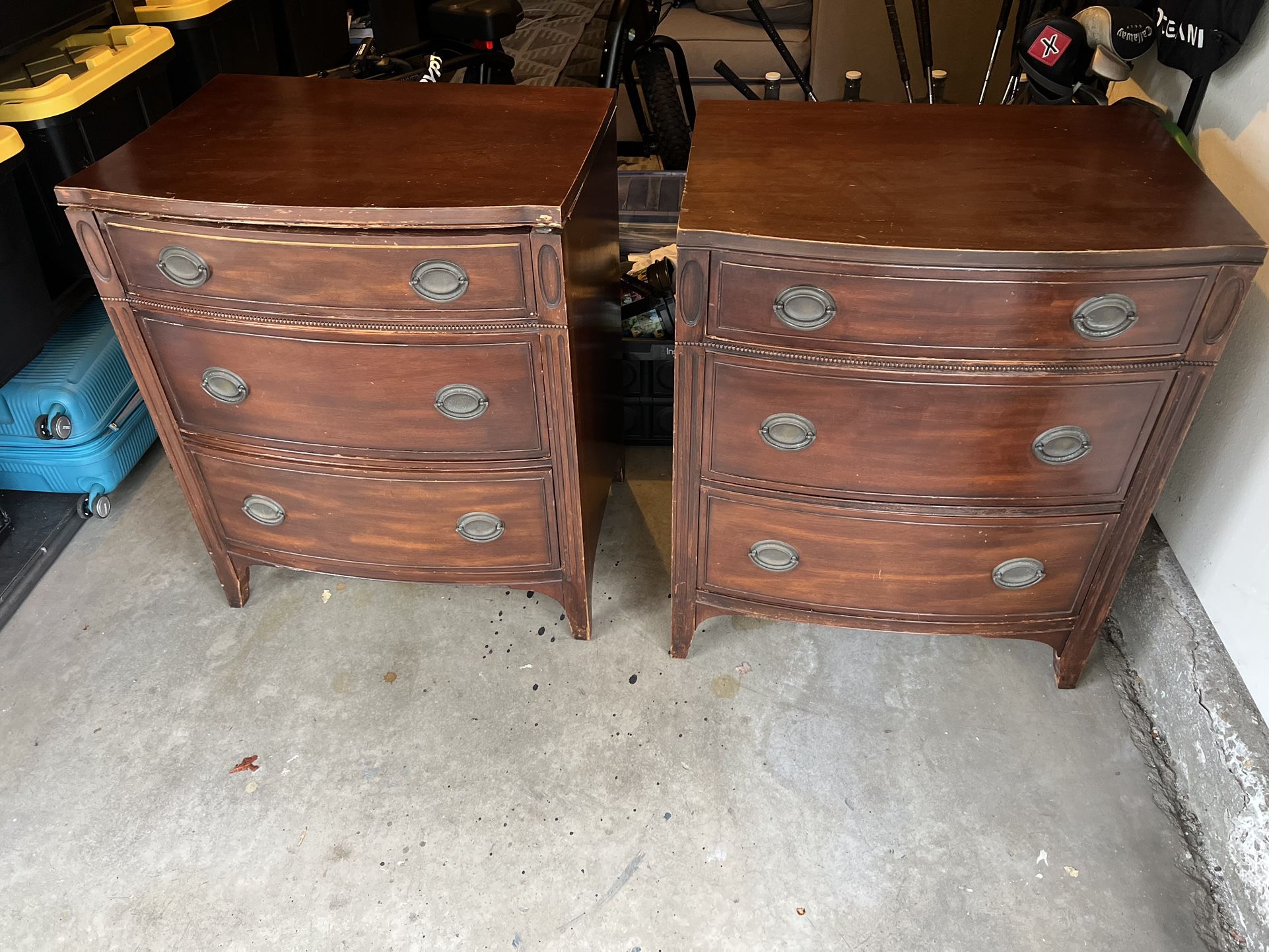 2 Vintage Dressers