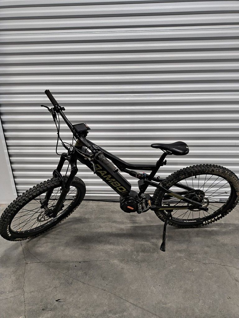 Like New Rambo Rampage Electric Bike