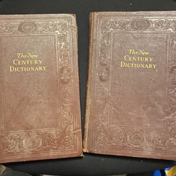 The Century Dictionary volume 1 & 2