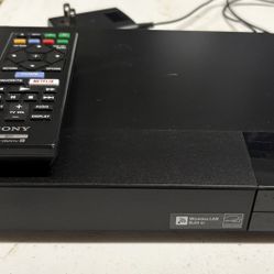Sony Streaming Blu-ray Disc Player with Wi-Fi with 10 movies