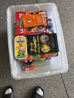 Bin of Board games