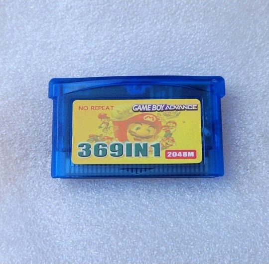 GameBoy Advance GBA 369 in 1 - GBA Multi Cartridge - Game Only - Brand New!!
