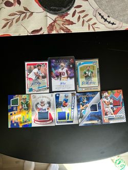 NFL Rookie Trading Card Lot of 8