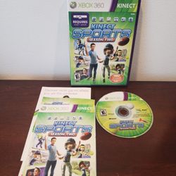 Kinect Sports: Season Two (Xbox 360) CIB Video Game
