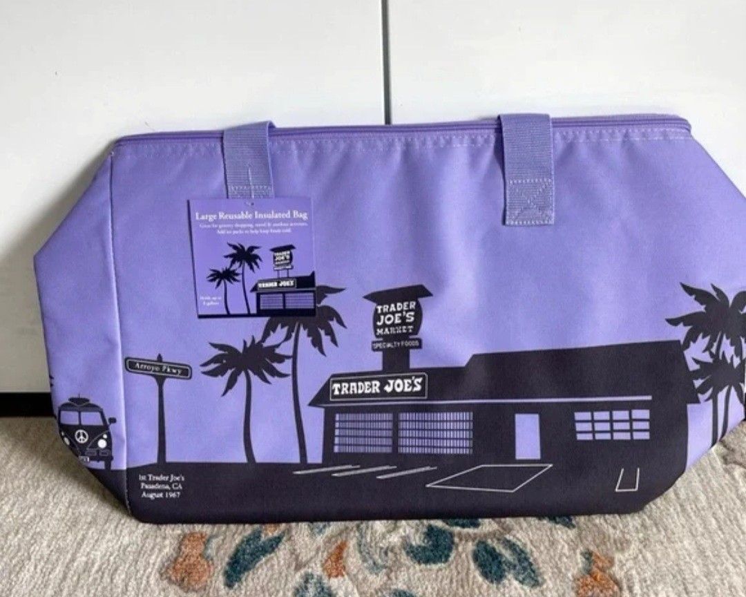 Trader Joe's Cooler Insulated Big Bag
