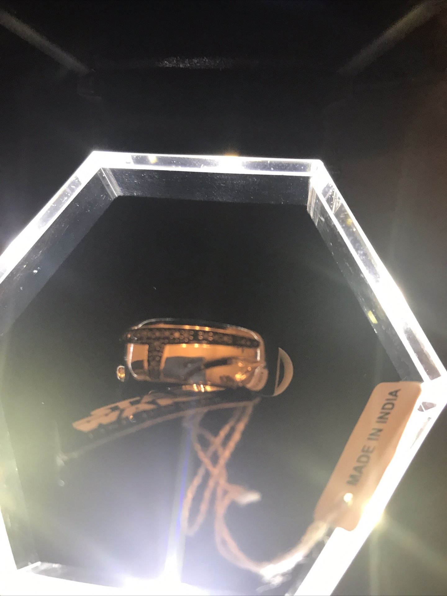 Star Wars Fine Jewery Sterling silver 925 diamond ring size 7