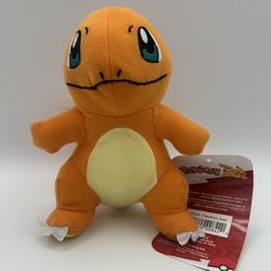 Charmander plush toy. Charmander is a Fire-type Pokémon!