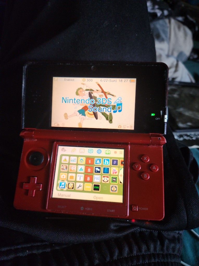 Modded Old Red 3ds