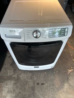 Gas dryers and washer