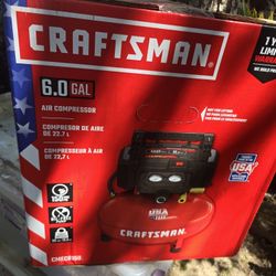 CRAFTSMAN 6-Gallons Portable 150 Psi Pancake Air Compressor