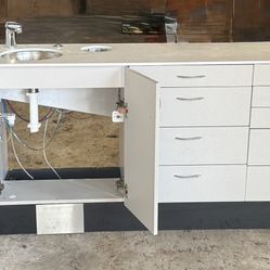 Dentist Medical 84” Base Cabinet LIKE NEW