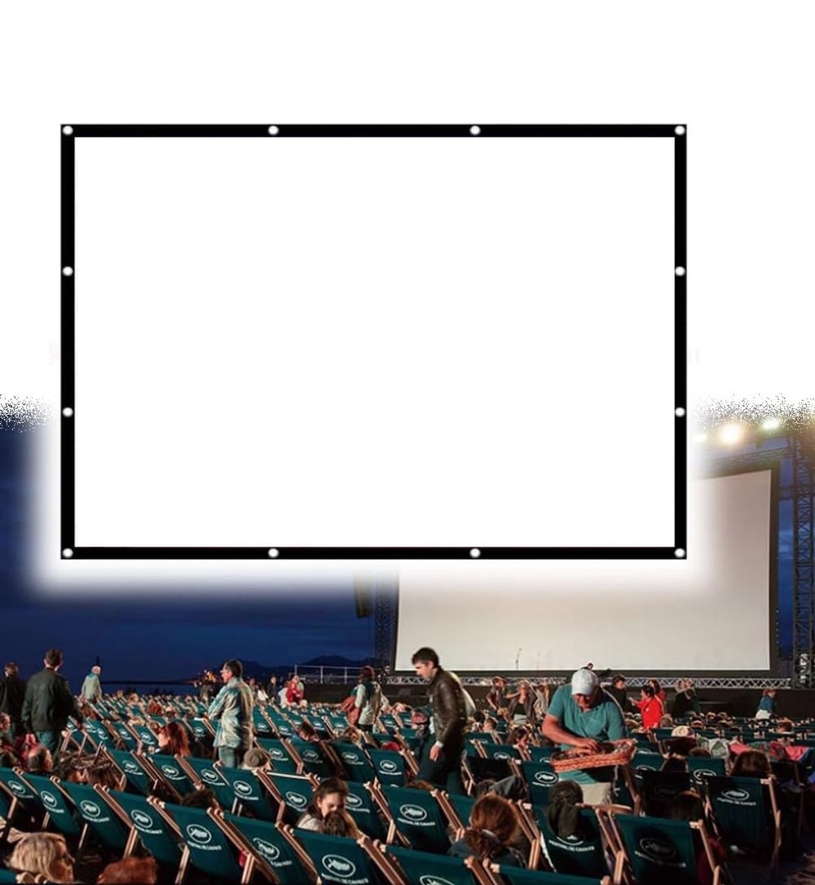 Large Projector Screen 400"