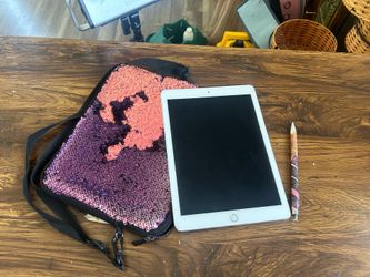 iPad Air 2 with case and apple pen