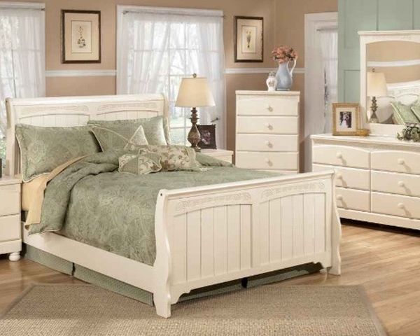6 Piece Ashley Bedroom Furniture With Mattress And Spring Box