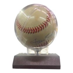 Willie Mays Autographed Baseball PSA