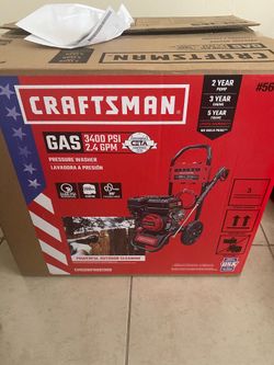 Gas pressure washer