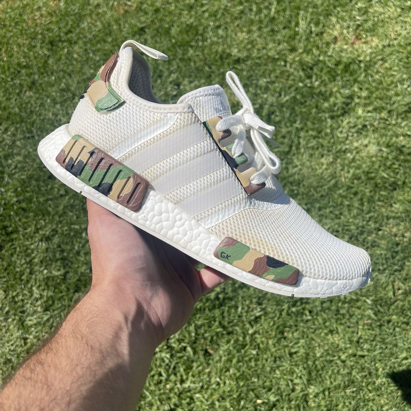 Custom Camo Adidas NMD R1 - Size 10.5 for in Los CA OfferUp