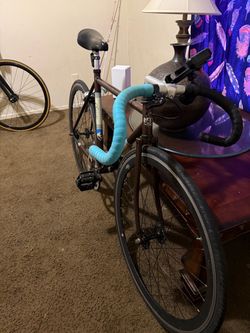 Fixed Gear Road Bike with Drop Bars