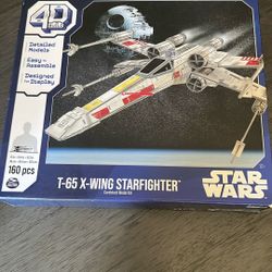 Star Wars T-65 X-Wing Starfighter 4D Puzzle