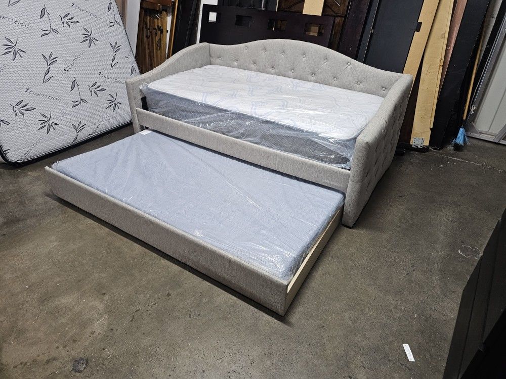 Twin Trundle Bed And Mattress