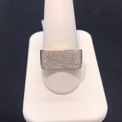 Diamond Gold 10k Ring New 