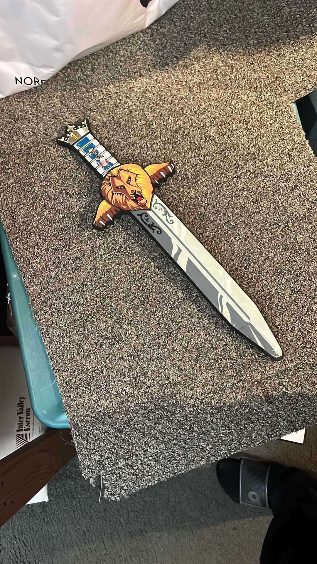 Foam Lego Toy, For Halloween/ Or Kids Play, Lego Brand, $10