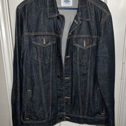Men’s Blue Jean Jacket Size Large