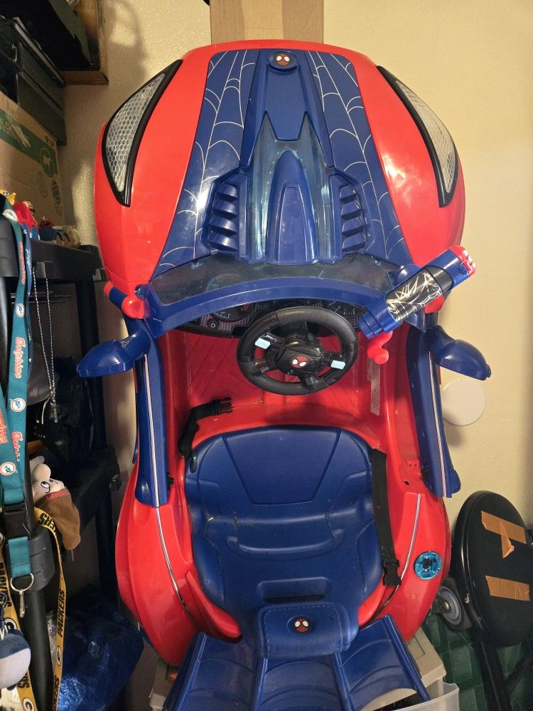Spiderman Battery Power Car