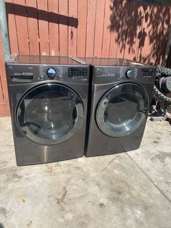 LG washer and electric dryer