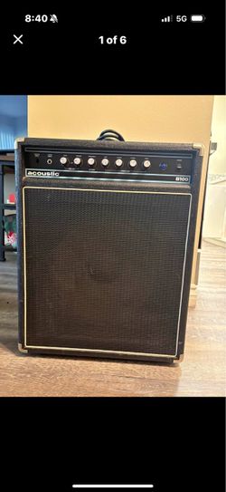 Acoustic bass b100 amp