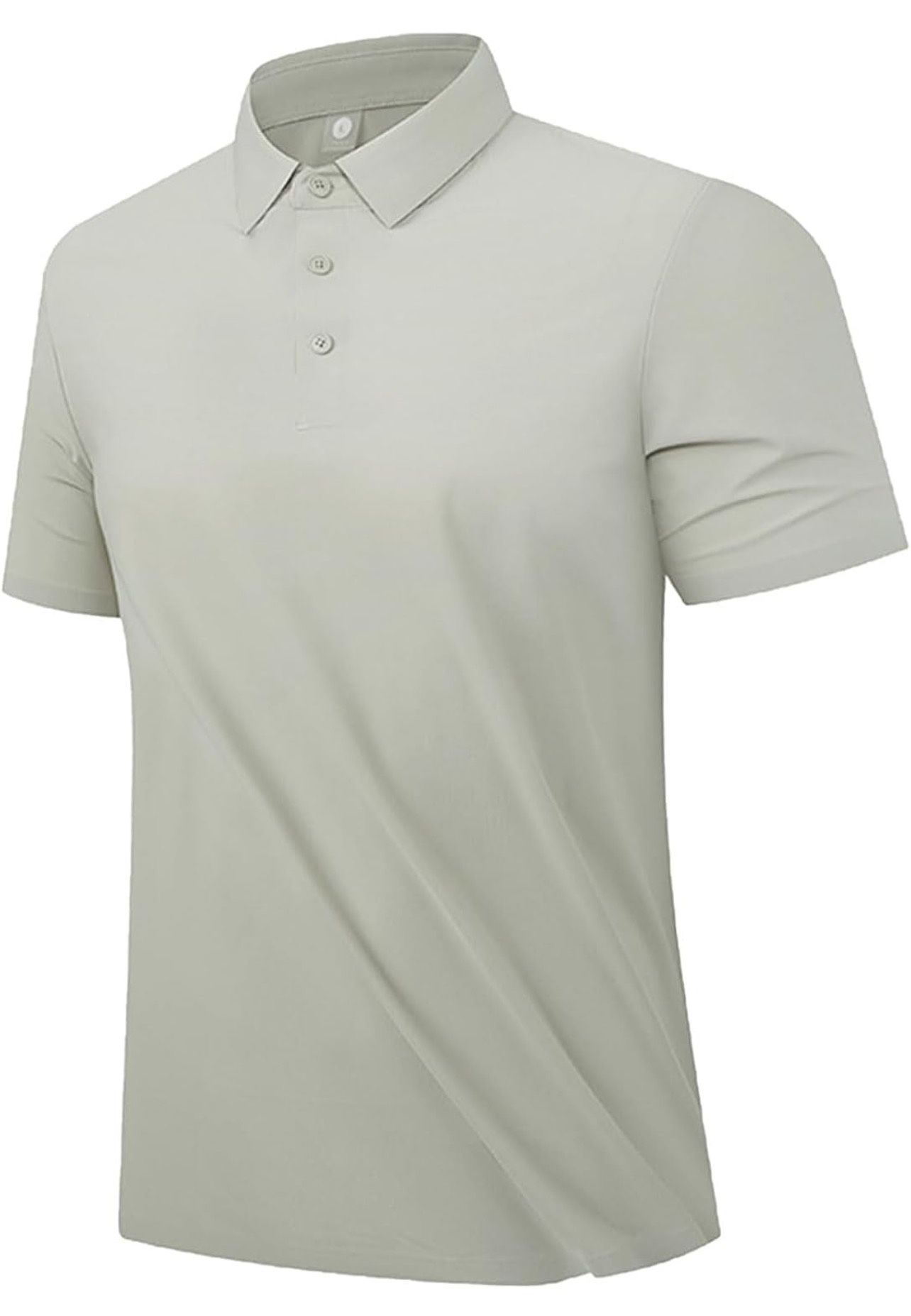Men’s Moisture-Wicking Polo Shirt, Breathable Soft Cotton Blend, Casual Wear, Office, and Outdoor Activities