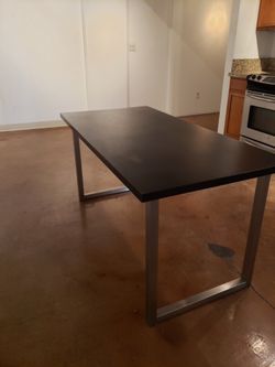 Black Ikea Table 
