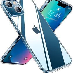 Red2Fire Crystal Clear Designed for iPhone 14 Case, [Not Yellowing] Slim Thin Transparent Shockproof Protective Case for iPhone 14 6.1 inch 2022 (Clea
