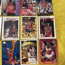 Michael Jordan collectible basketball cards